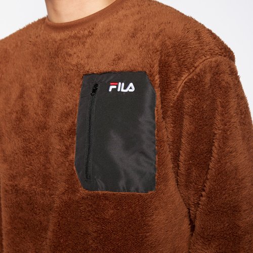 fila(men)(フィラ（メンズ）)/【ラン】軽量 シャギー クルーネックシャツ メンズ/img12