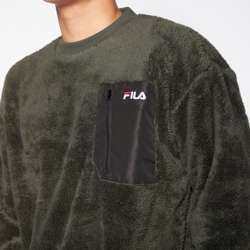 fila(men)(フィラ（メンズ）)/【ラン】軽量 シャギー クルーネックシャツ メンズ/img16