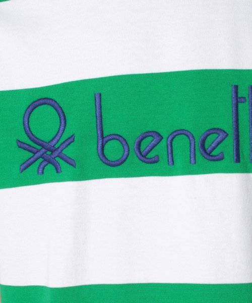 BENETTON (mens)(ベネトン（メンズ）)/ボーダーロゴ半袖Tシャツ・カットソー/img10