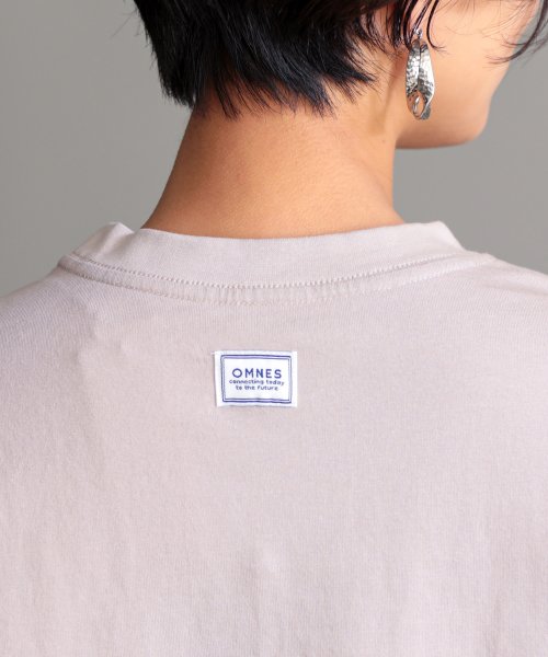 OMNES(オムネス)/【OMNES】ユニセックス バイオ加工 綿100％プリント長袖Tシャツ/img17