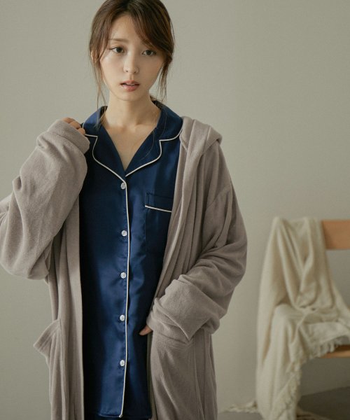 Fashion Letter(ファッションレター)/ゆるっとリラックス♪ おうちでの時間に着たいロングカーディガン トッパーコート コーディガン カーディガン ロングカーディガン レディース ワンマイル アウター/img05