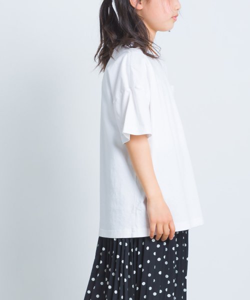 OMNES(オムネス)/【OMNES】キッズ 製品洗いコットンビッグ半袖Tシャツ/img02