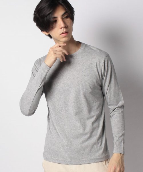 JEANS MATE(ジーンズメイト)/【BLUESTANDARD】コットン100％　クルーネック長袖Tシャツ/img06