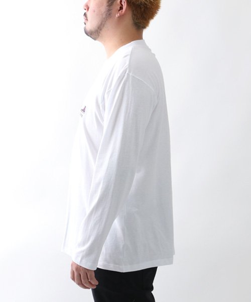 MARUKAWA(大きいサイズのマルカワ)/【CONVERSE】コンバース 大きいサイズ 長袖 シューズ 刺繍 Tシャツ/img08