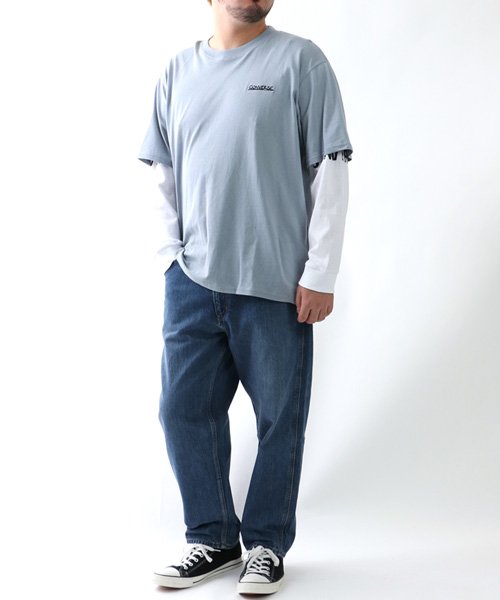 MARUKAWA(大きいサイズのマルカワ)/【CONVERSE】コンバース 大きいサイズ 長袖 バック プリント Tシャツ/img11