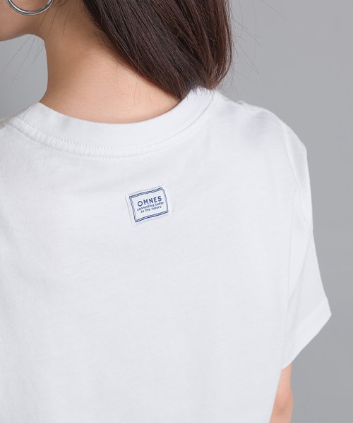 OMNES(オムネス)/【OMNES】ユニセックス バイオ加工 綿100％プリント半袖Tシャツ/img06