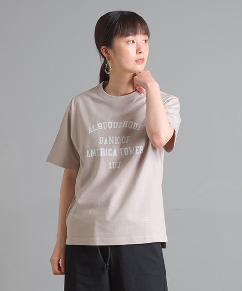 OMNES(オムネス)/【OMNES】ユニセックス バイオ加工 綿100％プリント半袖Tシャツ/img33