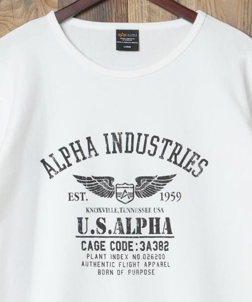 marukawa shonan(marukawa shonan)/【ALPHA/アルファ】ヘリンボーンTシャツ /TC1491 アメカジ ミリタリー ワーク ロンＴ ユニセックス ヘリンボーン 長袖 /img17