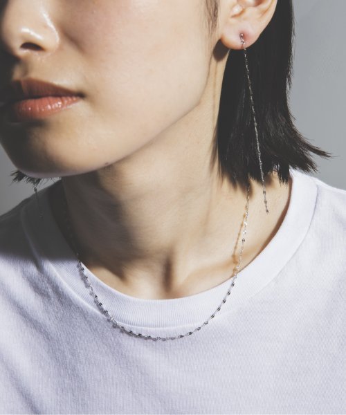 【les bon bon / ルボンボン】sunlight necklace white gold / サンライトネックレス ホワイト ゴールド bon les サンライトネックレス bonbon