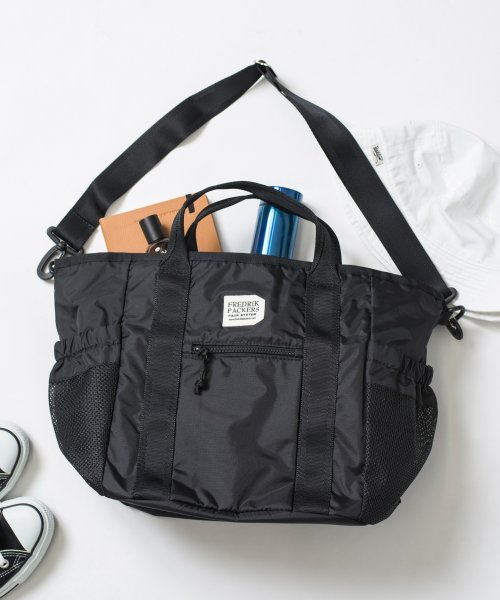 大容量なのに軽量◎【FREDRIK PACKERS / フレドリックパッカーズ】210D　TIPI TOTE ティピトート マザーズトートバッグ