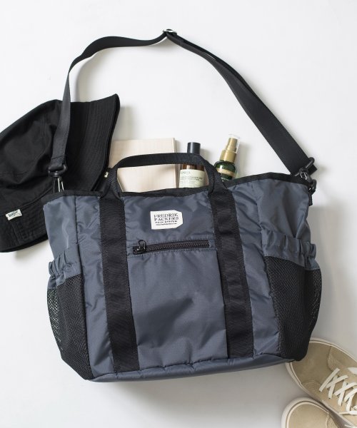 大容量なのに軽量◎【FREDRIK PACKERS / フレドリックパッカーズ】210D　TIPI TOTE ティピトート マザーズトートバッグ