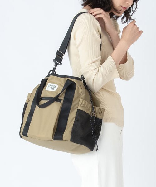 大容量なのに軽量◎【FREDRIK PACKERS / フレドリックパッカーズ】210D　TIPI TOTE ティピトート マザーズトートバッグ