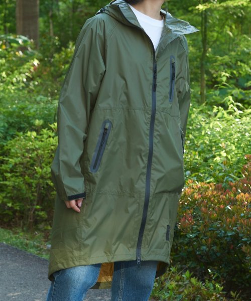 KiU(KiU)/【KiU】/KiU RAIN ZIP UP  フェスマウンテンパーカー ポンチョ/レイン K116/img05