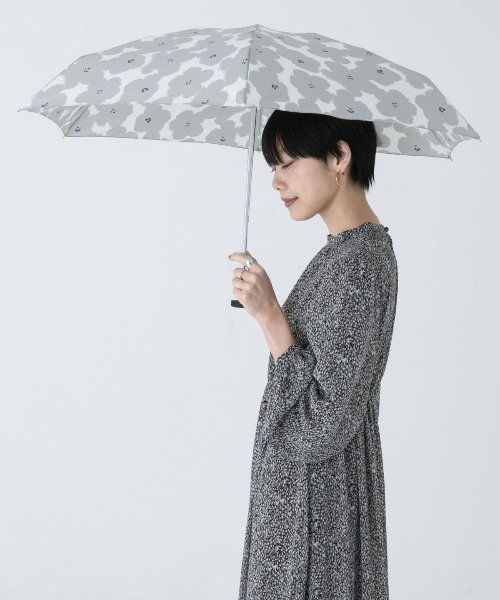 Wpc．(Wpc．)/【Wpc.】/ハナプリント mini　折り畳み傘/MINI UMBRELLA 762－127/img01