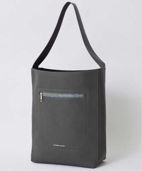 NUMBER (N)INE(NUMBER （N）INE)/【NUMBER (N)INE】サステナブル ハイグレードレザー ショルダートートバッグ/sustainable leather shoulder tote ba/img11