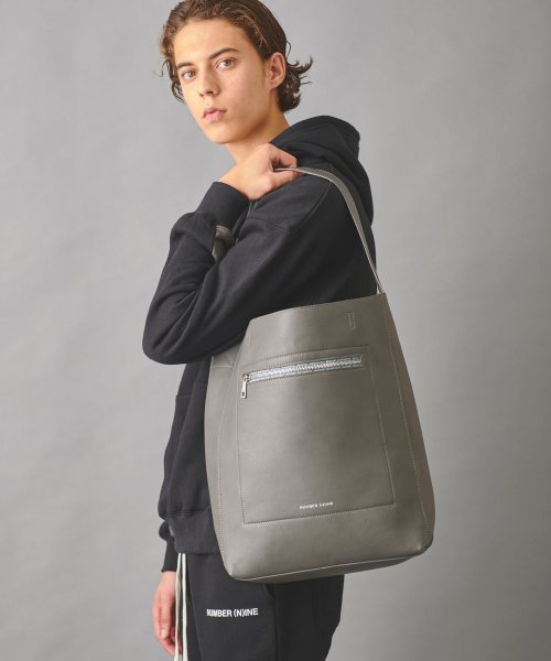 NUMBER (N)INE(NUMBER （N）INE)/【NUMBER (N)INE】サステナブル ハイグレードレザー ショルダートートバッグ/sustainable leather shoulder tote ba/img13