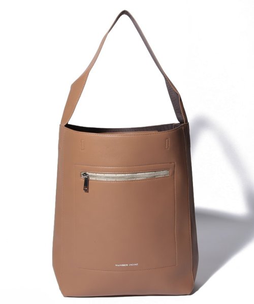 NUMBER (N)INE(NUMBER （N）INE)/【NUMBER (N)INE】サステナブル ハイグレードレザー ショルダートートバッグ/sustainable leather shoulder tote ba/img26