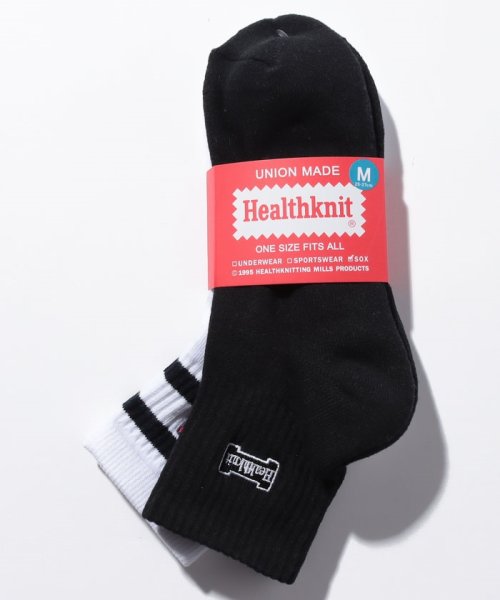 healthknit(ヘルスニット)/【Healthknit / ヘルスニット】SPORTS WEAR ワンポイント刺繍ソックス/img05