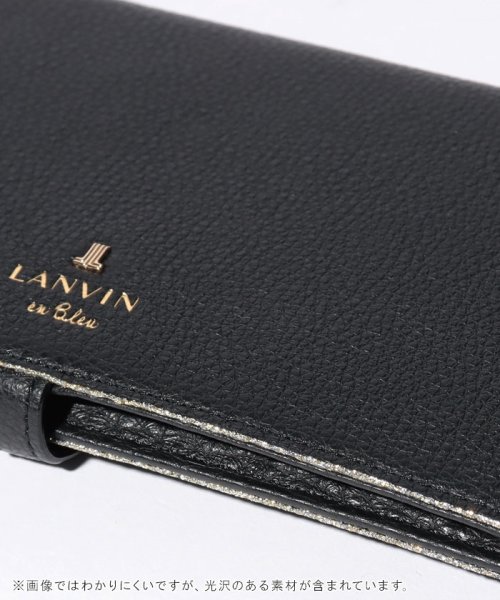 LANVIN en Bleu(BAG)(ランバンオンブルー（バッグ）)/メラニー 薄マチ長財布/img06