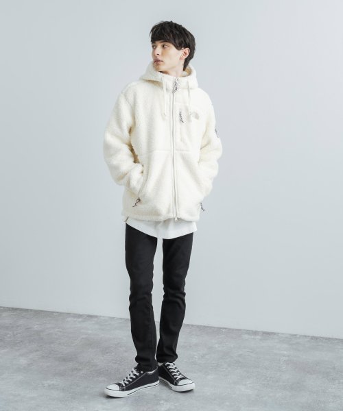 Rocky Monroe(ロッキーモンロー)/THE NORTH FACE ノースフェイス 韓国 PLAY GREEN FLEECE HOODIE ボアフリースジャケット メンズ レディース パーカー ブル/img03