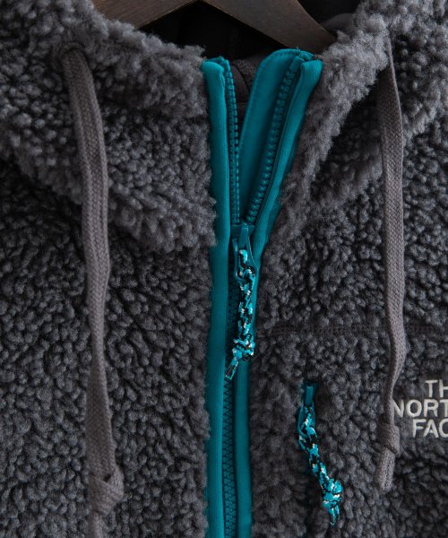 Rocky Monroe(ロッキーモンロー)/THE NORTH FACE ノースフェイス 韓国 PLAY GREEN FLEECE HOODIE ボアフリースジャケット メンズ レディース パーカー ブル/img33