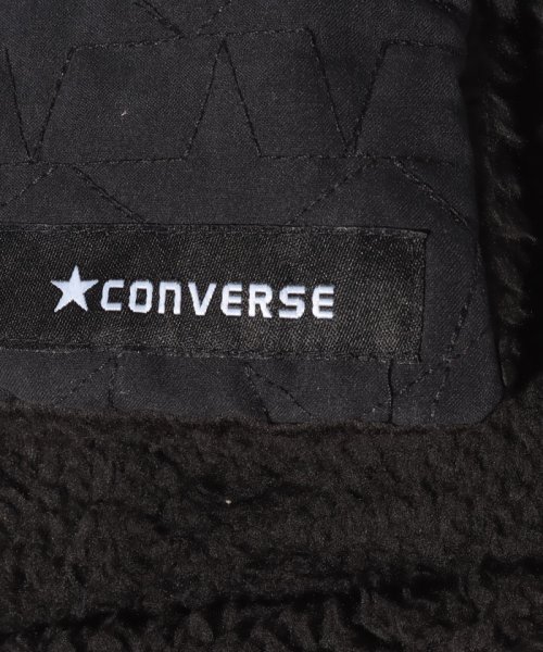 CONVERSE(コンバース)/CONVERSE/コンバース　Star quilting MUFFLER A / キルティング ボア素材 保温性 ギフト/img02