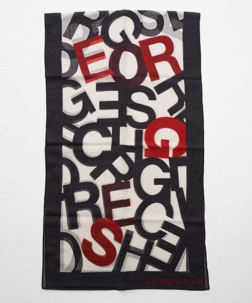 GEORGES RECH(ジョルジュ・レッシュ)/ロゴグラフィックストール/img02