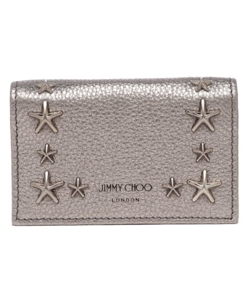 JIMMY CHOO(ジミーチュウ)/ジミーチュウ カードケース ネッロ シルバー レディース JIMMY CHOO NELLOUUR 14503795/img05