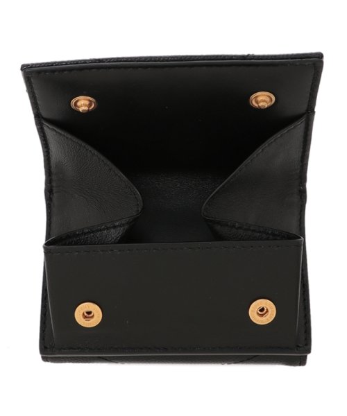 サンローランパリ 三つ折り財布 タイニー オリガミ モノグラム ウォレット ブラック レディース SAINT LAURENT PARIS 668274 BOWA LAURENT PARIS サンローランパリ 三つ折り財布 タイニー オリガミ モノグラム ウォレット ブラック レディース SAINT