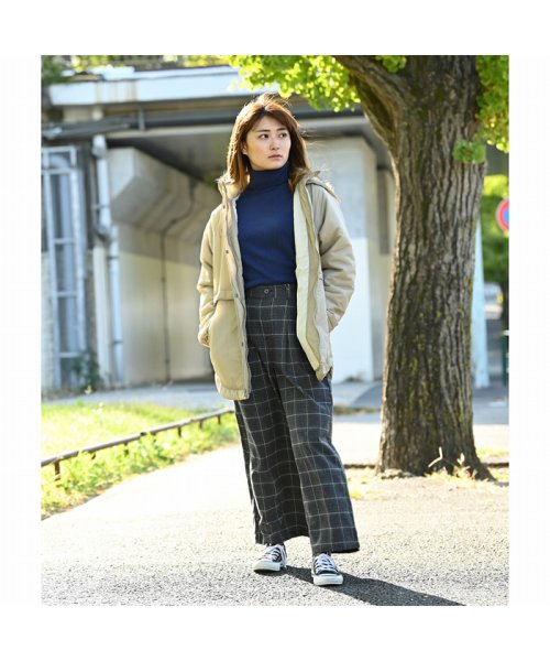 MAC HOUSE(women)(マックハウス（レディース）)/NAVY ネイビー パフルーズマウンテンジャケット 571－3431/img02