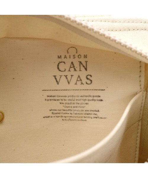 MAISON CANVVAS(メゾンキャンバス)/メゾンキャンバス トートバッグ MAISON CANVVAS 2WAY トートショルダー CANVAS TOTE&SHOULDER S A5 M1076/img21