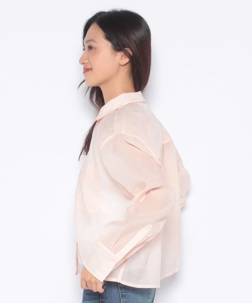 LEVI’S OUTLET(リーバイスアウトレット)/ZOEY SHEER UTLTY SHIRT SCALLOP SHELL/img01
