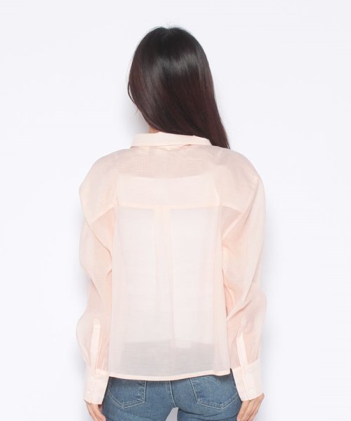 LEVI’S OUTLET(リーバイスアウトレット)/ZOEY SHEER UTLTY SHIRT SCALLOP SHELL/img02