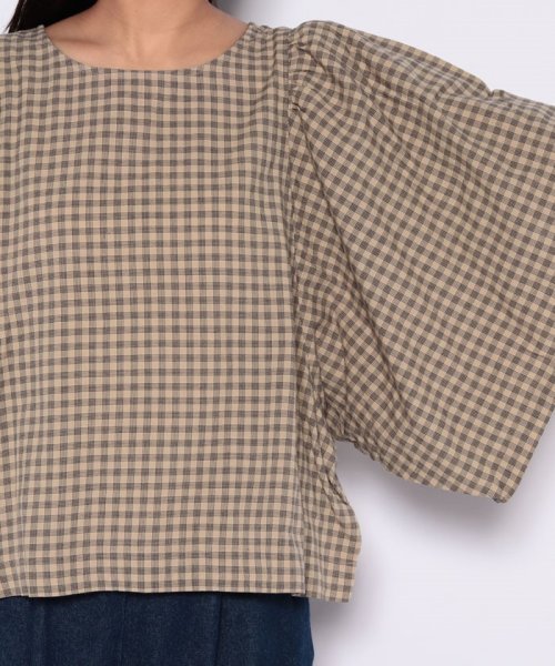 LEVI’S OUTLET(リーバイスアウトレット)/LUCY WING TOP UNA PLAID SAFARI PLAID/img03