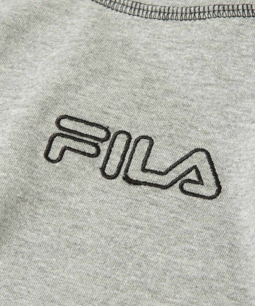 ZIP FIVE(ジップファイブ)/【fh7719】FILA ステッチルーズTシャツ/img02