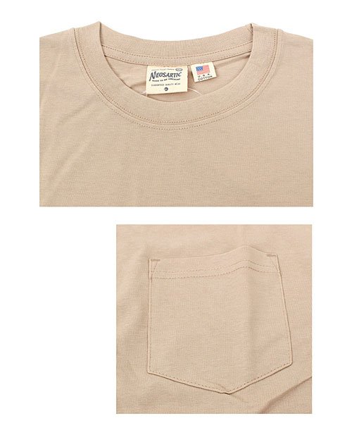 TopIsm(トップイズム)/USAコットン ヘビーウェイト 長袖 Tシャツ メンズ  ポケット付 カットソー/img23