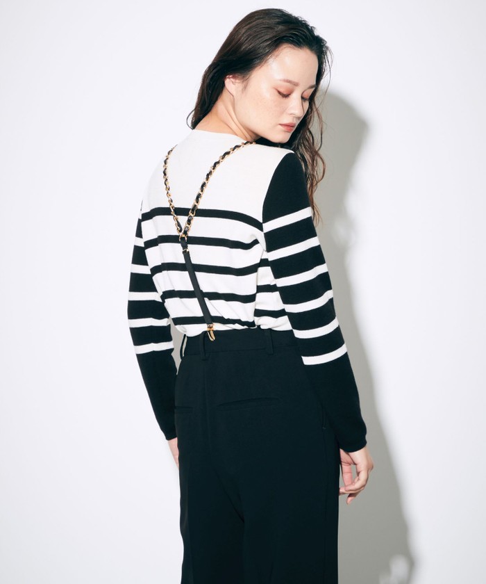 become tree チェーンサスペンダー　ブラックゴールド　Sサイズ BECOME TREE ビカムツリー チェーンサスペンダー ブラック×ゴールド