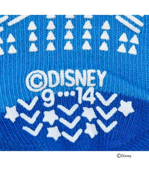DISNEY(DISNEY)/福助 公式 靴下 ベビー Disney(ディズニー) アナと雪の女王 エルサ柄 クルー丈 スベリ止め付き/img02