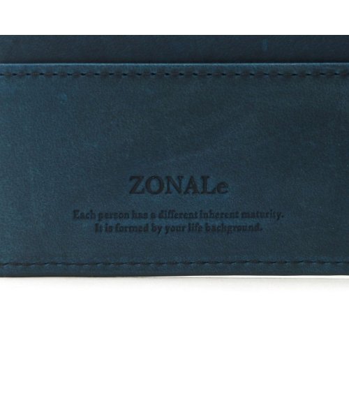 ZONALe(ゾナール)/ゾナール 財布 ZONALe 二つ折り 二つ折り財布 VINTAGE ヴィンテージ 本革 レザー 牛革 小銭入れ付き カード入れ コンパクト 31141/img17