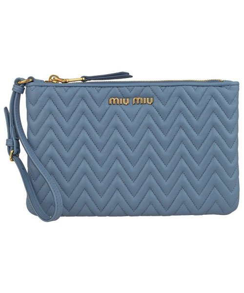 セール Miumiu ミュウミュウ Miumiu ミュウミュウ ポーチ リストレット ミュウミュウ Miumiu Magaseek