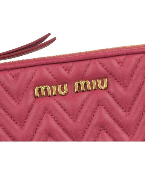 セール Miumiu ミュウミュウ Miumiu ミュウミュウ ポーチ リストレット ミュウミュウ Miumiu Magaseek