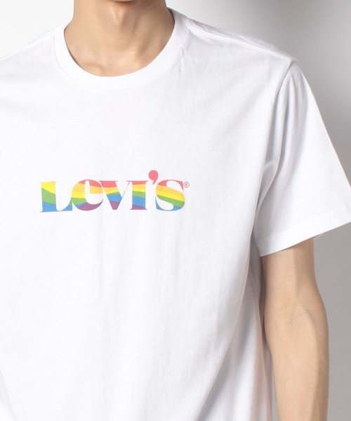 LEVI’S OUTLET(リーバイスアウトレット)/COMMUNITY TEE PRIDE LOGO TEE WHITE+/img03