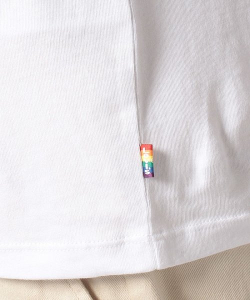 LEVI’S OUTLET(リーバイスアウトレット)/COMMUNITY TEE PRIDE LOGO TEE WHITE+/img04