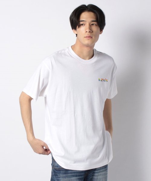 LEVI’S OUTLET(リーバイスアウトレット)/VINTAGE FIT GRAPHIC TEE PRIDE TEE WHITE+/img01