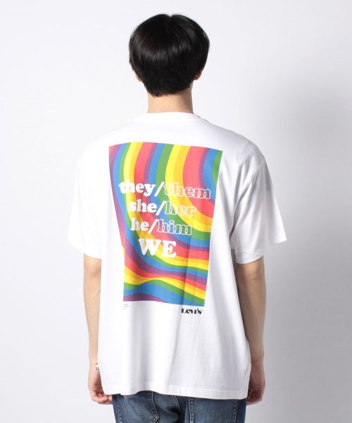LEVI’S OUTLET(リーバイスアウトレット)/VINTAGE FIT GRAPHIC TEE PRIDE TEE WHITE+/img03