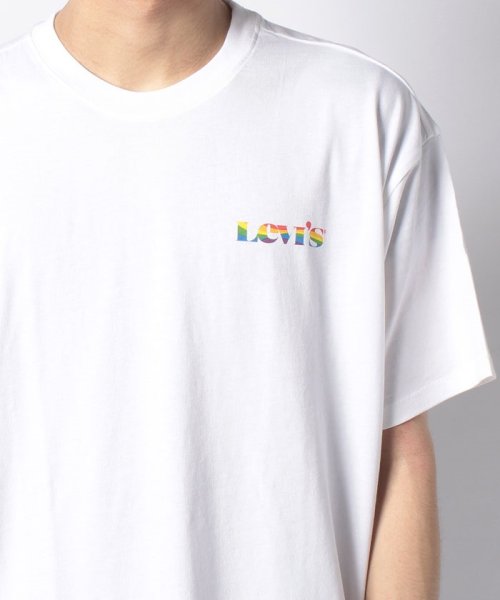 LEVI’S OUTLET(リーバイスアウトレット)/VINTAGE FIT GRAPHIC TEE PRIDE TEE WHITE+/img04