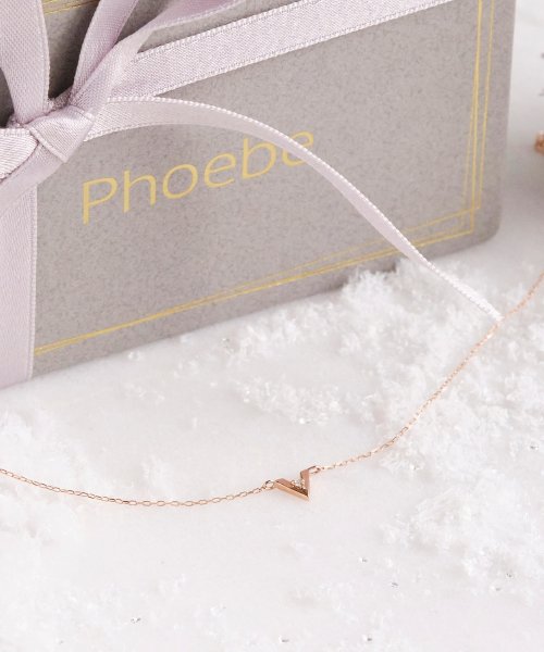 Phoebe(フィービィー)/【K10RG】ブーケダイヤモンドブレスレット/img02