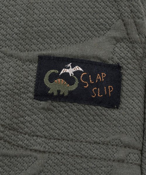 SLAP SLIP(スラップスリップ)/ぷっくり 恐竜 柄 キルト ロング パンツ (80~130cm)/img06
