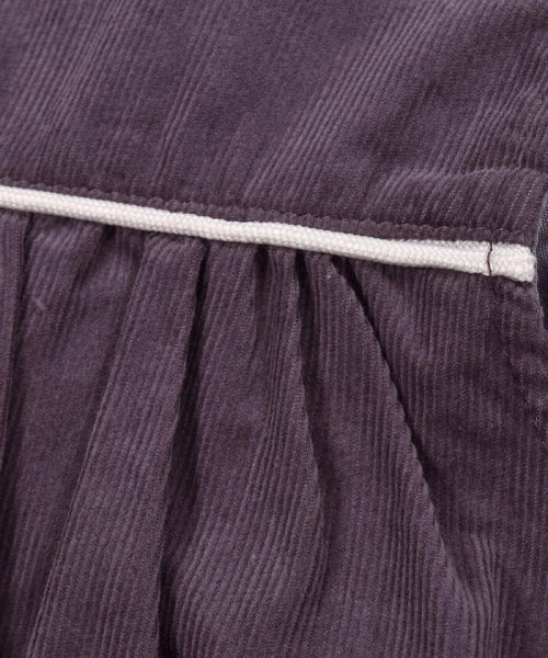 SLAP SLIP(スラップスリップ)/シャツコール 花 刺繍 ノースリーブ ワンピース (80~130cm)/img13