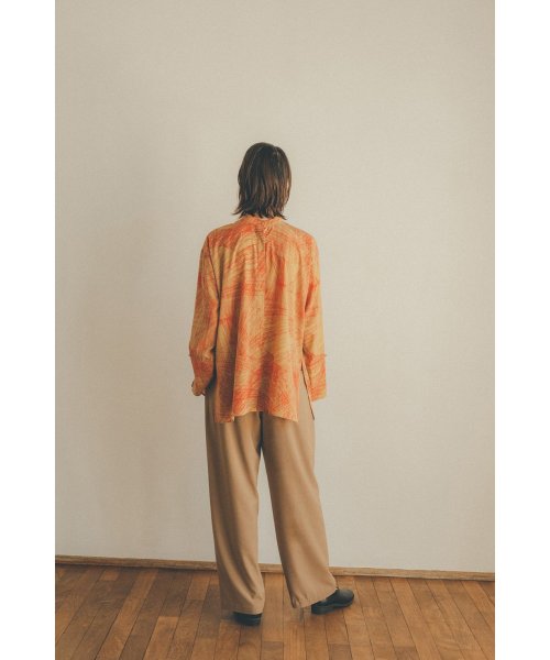 CLANE(クラネ)/RADIAL LINE DOUBLE FACE BLOUSE/img14